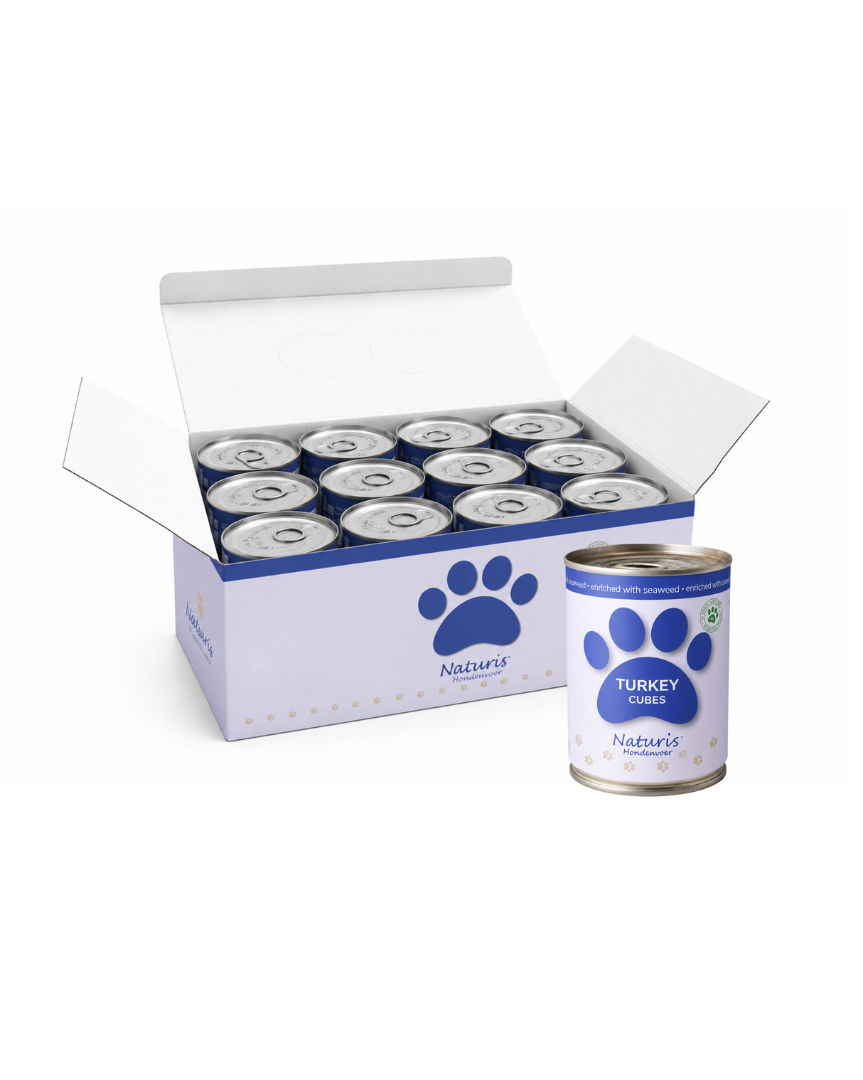 Turkey Cubes can - 400g x 12
