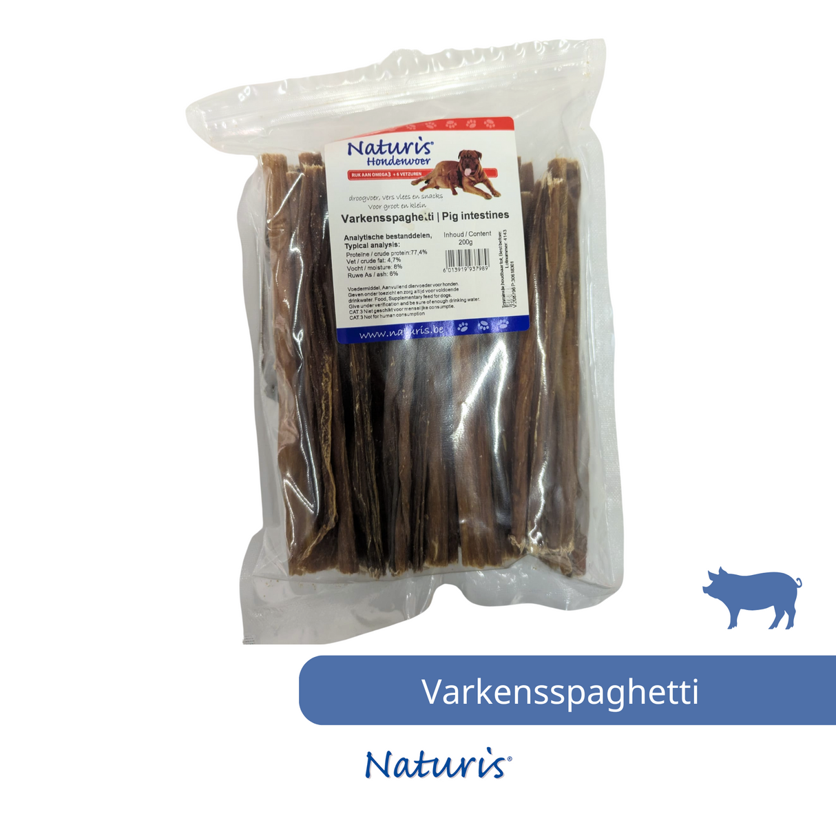 Naturis Schweinespaghetti 500 Gramm