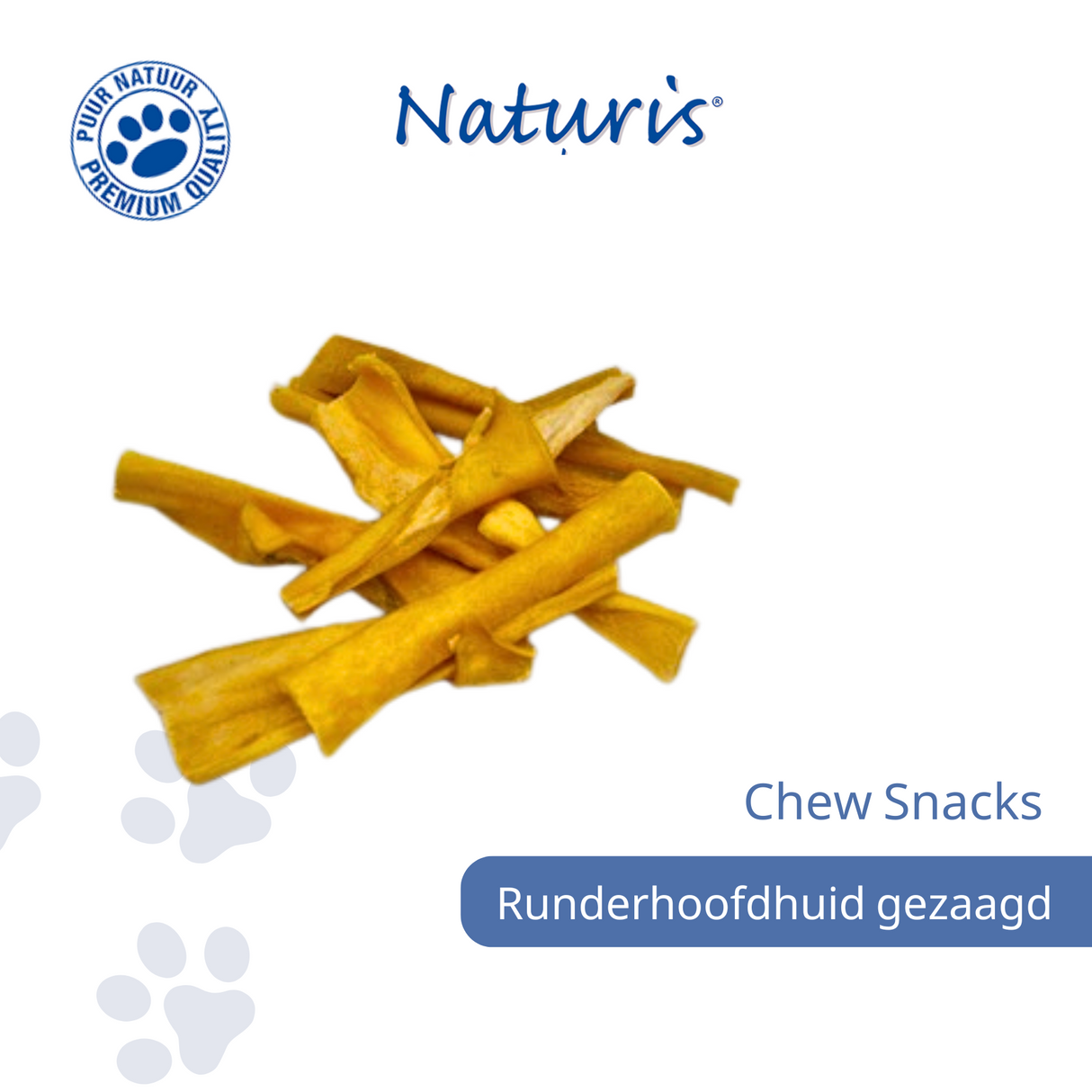 Naturis Rinderkopfhaut gesägt weiß 1000gr