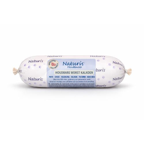 Naturis houdbare worst Kalkoen 650 gr