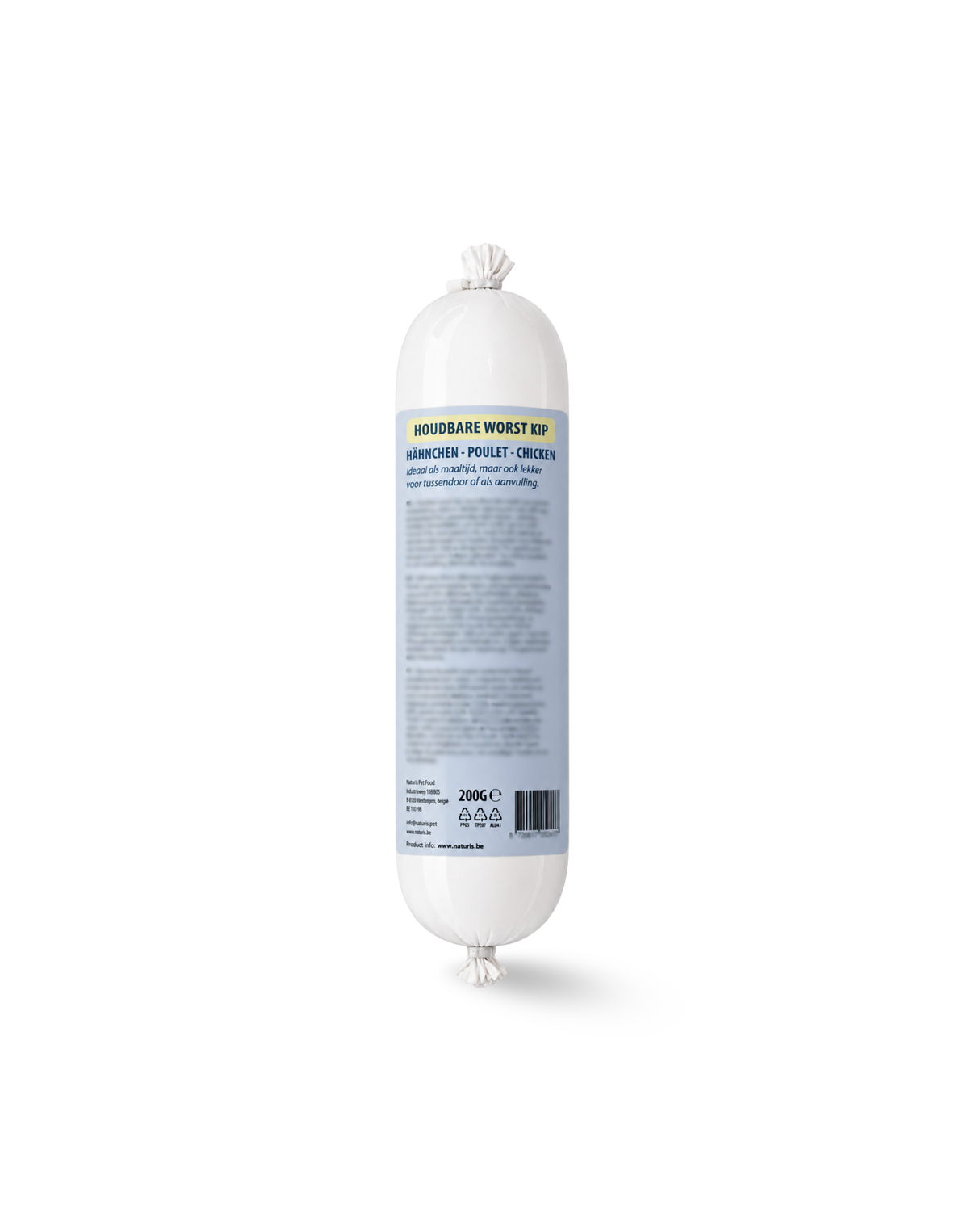Naturis houdbare worst Kip 200gr x 15