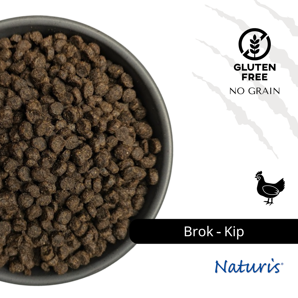 Naturis Kattenvoer Graanvrij met verse kip - 10kg