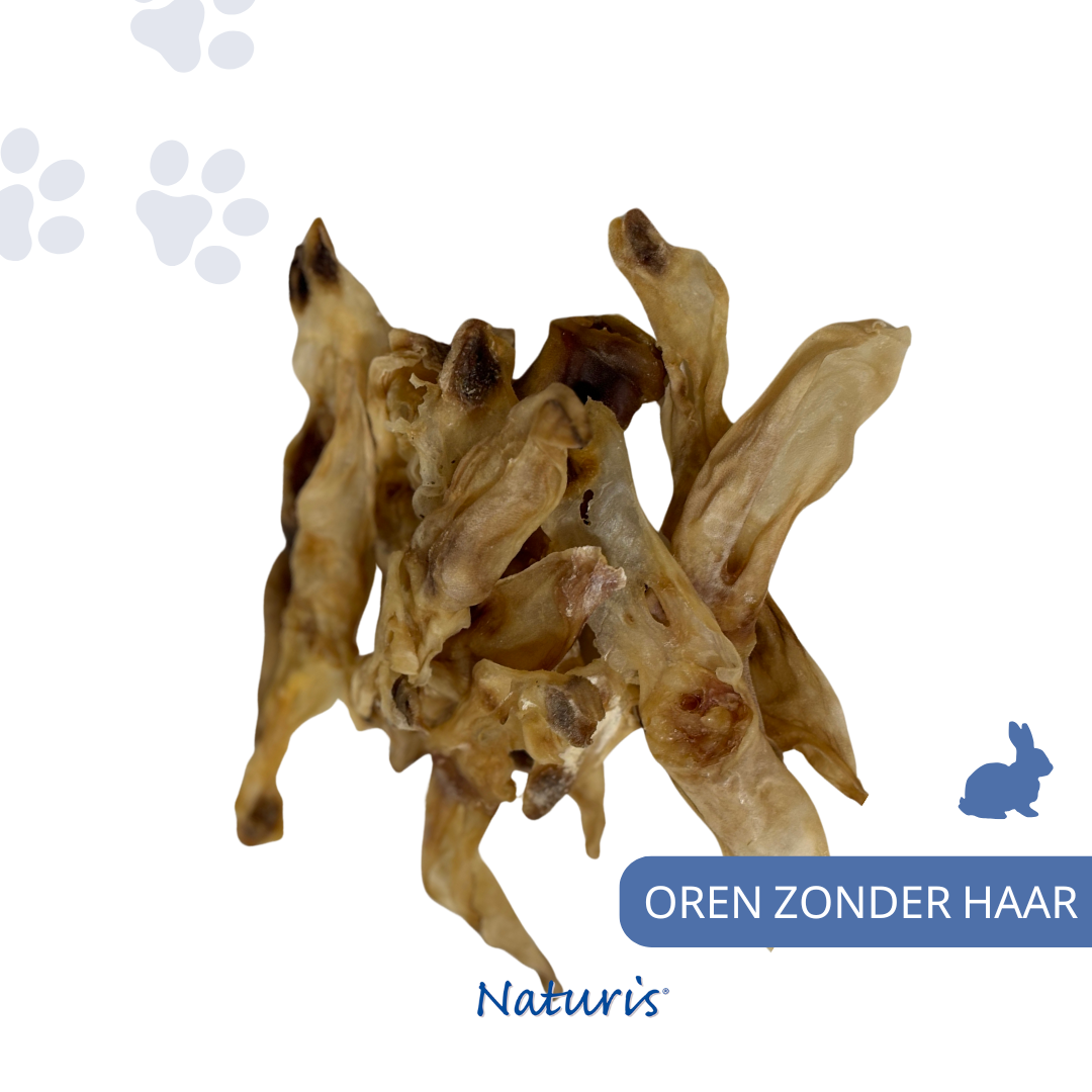 Kaninchenohren ohne Fell - 500g