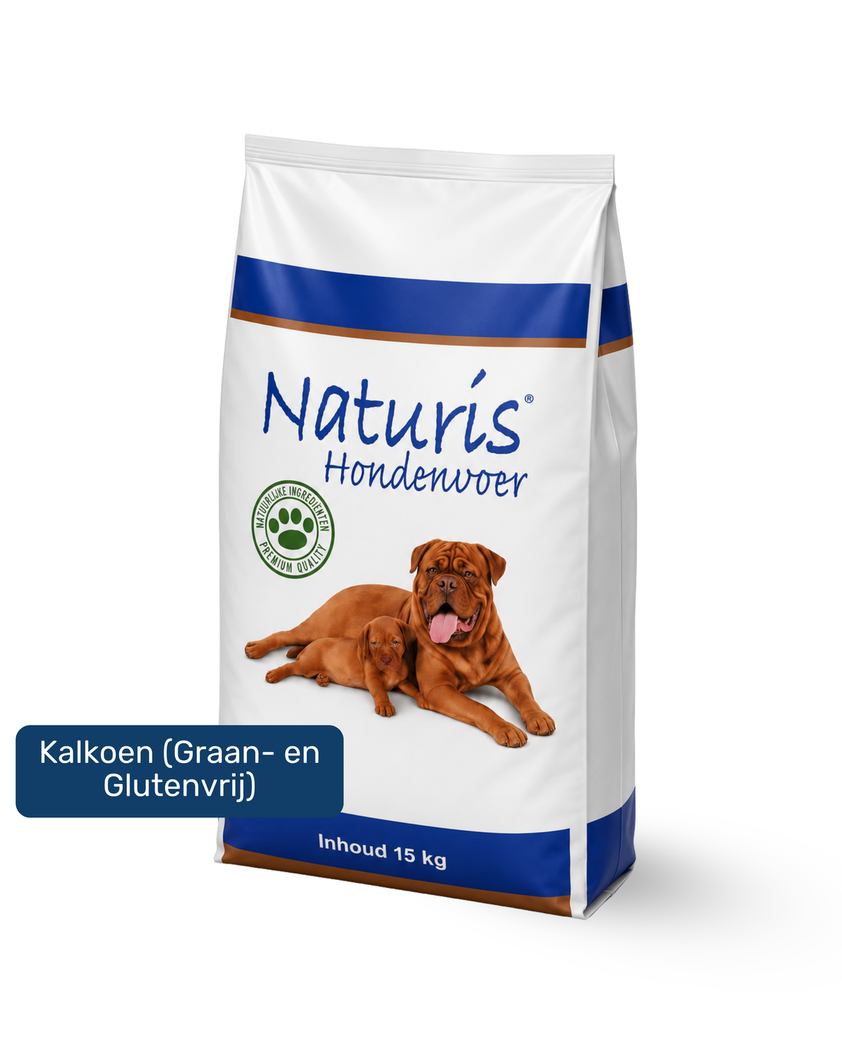 Naturis Kalkoen 15kg - Graan- en Glutenvrij