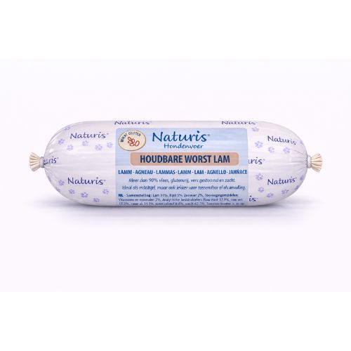 Naturis houdbare worst Lam 650 gr