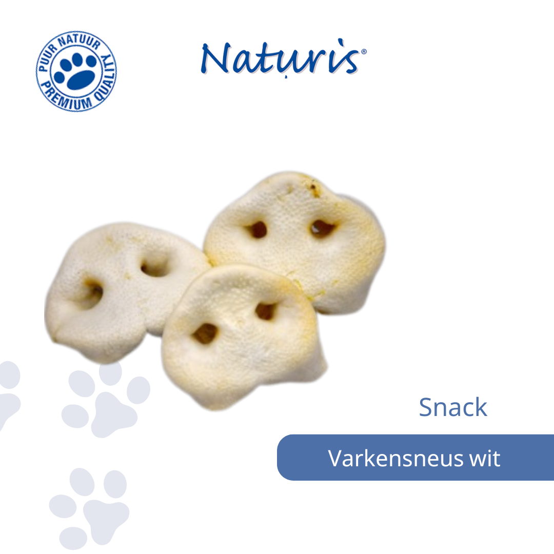 Naturis Schweineschnauzen weiß (5 Stück)